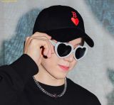  Mũ Lưỡi Trai MLB Heart Structured Ball Cap Boston Red Sox 3ACPH013N-43BKS - Đen Tim Đỏ 