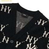  Áo Khoác Cardigan MLB Diamond Monogram Full-Panel Pattern Cardigan NY (Black) 3AKCM0224-50BKS Đen 
