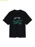 Áo Thun MLB Varsity Vintage Graphic Overfit Short Sleeve T-Shirt New York Yankees 3ATSV0553-50BKS 