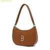  Túi Đeo Vai MLB Monogram Embo Hobo Bag Boston Red Sox Brown 3ABQS022N-43BRS 