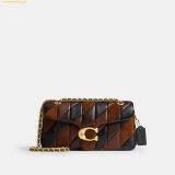  Túi Đeo Vai Coach Tabby Shoulder Bag 26 With Quilting.Maple Shadow Brown 