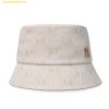 Mũ Bucket MLB Diamond Monogram Bucket Hat NY (Cream) 3AHTM114N-50CRS 