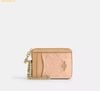  Ví Thẻ Coach Zip Card Case In Signature Leather With Charm CFI29 