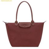  Túi Tote Longchamp Le Pliage One M Burgundy Bordeaux - Canvas 