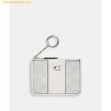  Ví Thẻ Coach Mini Skinny Id Case In Signature Canvas CI185 