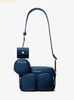  Túi Tote Michael Kors Jet Set Medium Leather Crossbody Bag with Case for Apple AirPods Navy Blue Pro® 35S5STTC2L 
