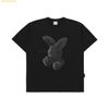 Áo Phông ADLV Fuzzy Rabbit Short Sleeve T-Shirt Đen