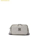  Túi Đeo Chéo MLB Classic Mono Jacquard Mini Crossbody New York Yankees Grey 3ACRS014N-50CGL 