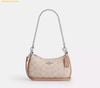 Túi Đeo Vai Coach Teri Mini Crossbody Bag In Signature Canvas CW323 Taupe