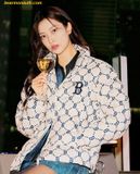  Áo khoác Phao MLB Diamond Monogram Boston Red Sox 3ADJM0826-43BGL Begi 