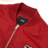  Áo Khoác gió MLB Basic Padded Baseball Jumper B (Wine) 3AJPB0124-43WIS Đỏ 