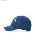  Mũ Lưỡi Trai MLB Damaged Washed Denim Unstructured Ball Cap LA (Indigo) 3ACPVD34N-07INS 
