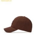  Mũ Lưỡi Trai MLB Basic Small Logo Unstructured Ball Cap Cleveland Guardians Brown 3ACPB074N-45BRD 
