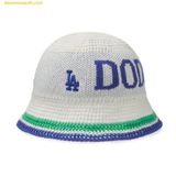  Mũ Bucket MLB Knit Crochet Bucket Hat LA (Ivory) 3AHTK014N-07IVS 