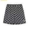 Quần Shorts MLB Classic Monogram Print 5/8 Woven Shorts NY (Black) 3ASMM0343-50BKS