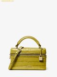  Túi Đeo Chéo Michael Kors Jana Extra-Small Crocodile Embossed Leather Convertible Crossbody Bag Apple 32F5GQ1C0E 