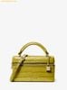 Túi Đeo Chéo Michael Kors Jana Extra-Small Crocodile Embossed Leather Convertible Crossbody Bag Apple 32F5GQ1C0E