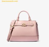  Túi Xách Michael Kors Reed Small Pebbled Leather Satchel 35F4G6RS1T Hồng 