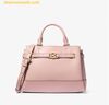 Túi Xách Michael Kors Reed Small Pebbled Leather Satchel 35F4G6RS1T Hồng