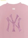  Áo Tay Dài MLB Monogram Vintage Big Luxe Man-to-Man New York Yankees 3AMTM0654-50PKM Hồng 