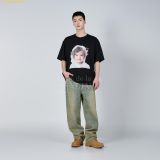  Áo Phông ADLV Baby Face Wave Hair - Đen 