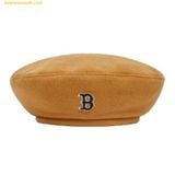 Mũ Nồi MLB Rookie Beret B (D.Beige) 3ACBB0126-43BGD Nâu 