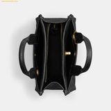  Túi Tote Vuông Coach Cargo Tote Bag 20 Black CAO26 