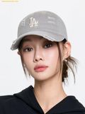  Mũ Lưỡi Trai MLB Damaged Washed Unstructured Ball Cap LA Dodgers Grey 3ACPVV34N-07GRS 