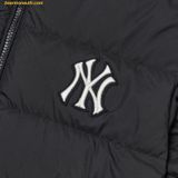  Áo Khoác Phao MLB Basic Mega Logo Short Padding NY 3ADJB0726-50BKS Đen 