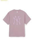  Áo Phông MLB Classic Monogram Big Lux Oversized Short Sleeve T-shirt New York Yankees 