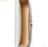  Túi Đeo Chéo Tory Burch Robinson Small Spazzolato Convertible Shoulder Bag Light Granite 