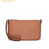  Túi Đeo Vai Michael Kors Jet Set Small Signature Logo Leather Convertible Wristlet Bag 