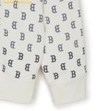  Áo Sweater MLB Classic Monogram Gradient Overfit Man-to-Man 3AMTM0744-43CRS - Trắng 