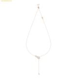  Dây Chuyền Swarovski Hyperbola Y necklace Infinity, White, 18k rose gold finish 5521346 