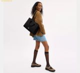  Túi Tote Coach Maggie Tote Bag Black Stone CY666 
