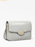  Túi Đeo Chéo Tory Burch Robinson Small Spazzolato Convertible Shoulder Bag Light Granite 