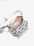  Túi Đeo Chéo Michael Kors Slater medium crossbody fanny pack with rainbow design and embossed logo 35S6S04M6V 