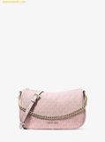  Túi Đeo Chéo Michael Kors Carmela Medium Signature Logo Convertible Crossbody Bag Powder Blush Pink 35F4G1QC8B 