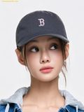  Mũ lưỡi trai MLB Street Backarch Unstructured Ball Cap Boston Red Sox - SKU 3ACPB076N-43CGD - D.Charcoal 