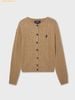  Áo Cardigan Len WHOAU Steve Cable Cardigan Nâu 