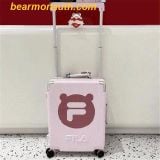  Vali Kéo FILA Pink Bear Cabin 20 Inch Luggage - Hồng Pastel 