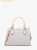  Túi Xách Michael Kors Marilyn Medium Signature Logo Convertible Satchel 35F5G6AS2B Soft Pink 