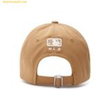  Mũ Lưỡi Trai MLB Premium Basic Small Logo Structured Ball Cap CLE (Camel) 3ACP9203N-45CAS 