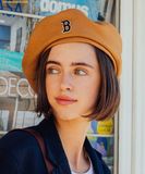  Mũ Nồi MLB Rookie Beret B (D.Beige) 3ACBB0126-43BGD Nâu 