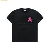  Áo Phông ADLV Crayon Three Bear Artwork Short Sleeve T-Shirt Đen 