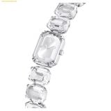  Đồng Hồ Swarovski Watch Octagon cut bracelet, White, Stainless steel 5729182 