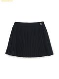  Chân Váy Xếp Ly MLB Women's Varsity Sporty Pleated Mini Skirt New York Yankees Black 3FSKV0163-50BKS 