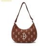  Túi Đeo Vai MLB Monogram Jacquard Hobo Bag Boston Red Sox - SKU: 3ABQL023N-43BRS 