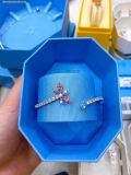  Vòng Tay, Lắc Tay Swarovski Ariana Grande x Swarovski bangle Mixed cuts, Dragonfly, Multicolored, Rhodium plated 5737401 Size M 