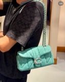  Túi Xách Coach Tabby Shoulder Bag 20 With Quilting CBG33 Xanh Mint 